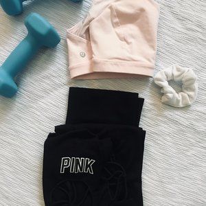 VS PINK Black Ultimate High-Waisted Leggings